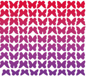 Вафельные Бабочки цветные двухсторонние Микс №1 Топ декор Россия 10 шт