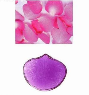 Молд пластик универсальный лепесток фиолетовый