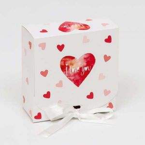 Коробка "I LOVE YOU" 11,5*11, 5*5 см