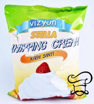 Смесь для крема взбитые сливки"Vizyon" Турция 1 кг