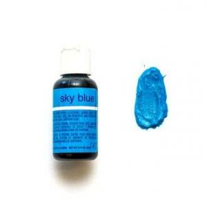 Краситель гелевый голубое небо Sky Blue Chefmaster США 20 г