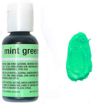 Краситель гелевый зеленый ментол Mint Green Chefmaster США 20 г