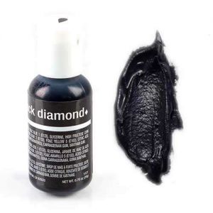 Краситель гелевый черный бриллиант Black Diamond Chefmaster США 20 г