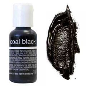 Краситель гелевый черный уголь Coal Black Chefmaster США 20 г