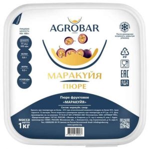 Пюре Маракуйи AGROBAR Россия 1 кг
