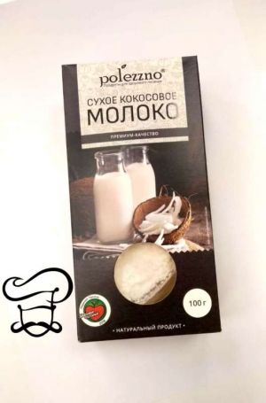 Сухое кокосовое молоко "POLEZZNO"50 г