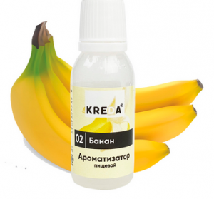 Ароматизатор пищевой "KREDA" банан 20 мл