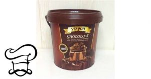 Шоколадная паста для моделирования темная "Vizyon" Турция 1 кг