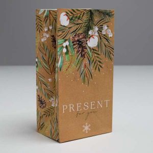 Пакет без ручек  «Present for you», 10 × 19.3 × 7 см   5088600