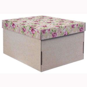 Складная коробка «Уютный шебби», 31,2 х 25,6 х 16,1 см 2640215