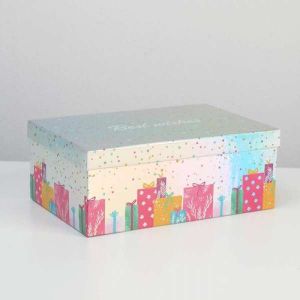Коробка «С Днем Рождения» 28*18.5*11.5 см