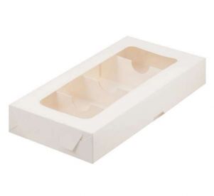 Коробка 25*13*4 см белая с ложементом (4)