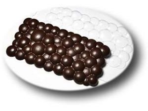Форма пластиковая для шоколада "Пузырьки"