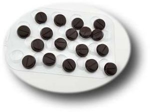 Форма пластиковая для шоколада "Шоко-таблетки"