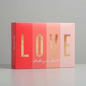 Коробка складная «Любовь», 22 × 30 × 10 см 5276623
