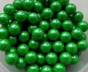 Посыпка сахарный жемчуг Зеленый 8 мм 50 г