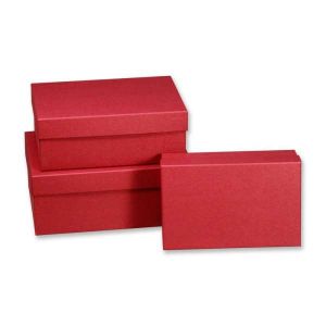 Коробка подарочная «Красная» 19*13*8 см