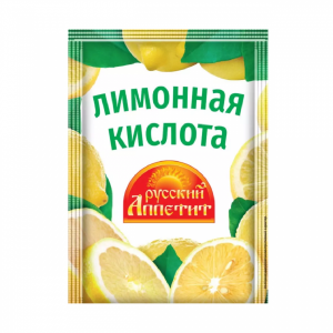 Лимонная кислота "Русский аппетит" 10 г
