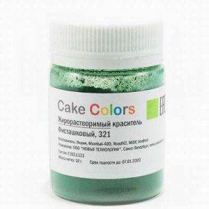 Краситель жирорастворимый фисташковый Cake Colors 10 г