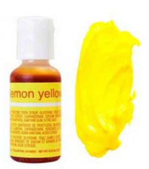 Краситель гелевый желтый лимон Lemon Yellow Liqua Chefmaster США 20 г