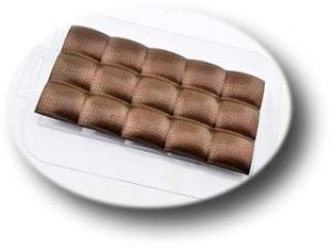 Форма пластиковая для шоколада "Плитка В Точку"