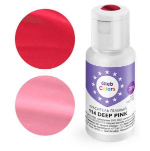 Краситель гелевый Cake Colors 20 г DEPP PINK/темно-розовый