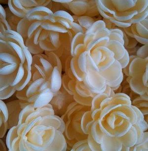 Вафельные цветы "Топ декор" Розы малые сложные Чайные