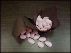 Посыпка Драже с шоколадной начинкой Розовые перламутровые 50 г