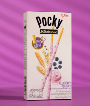 Палочки Pocky Wholesome с черничным йогуртом, 36 г